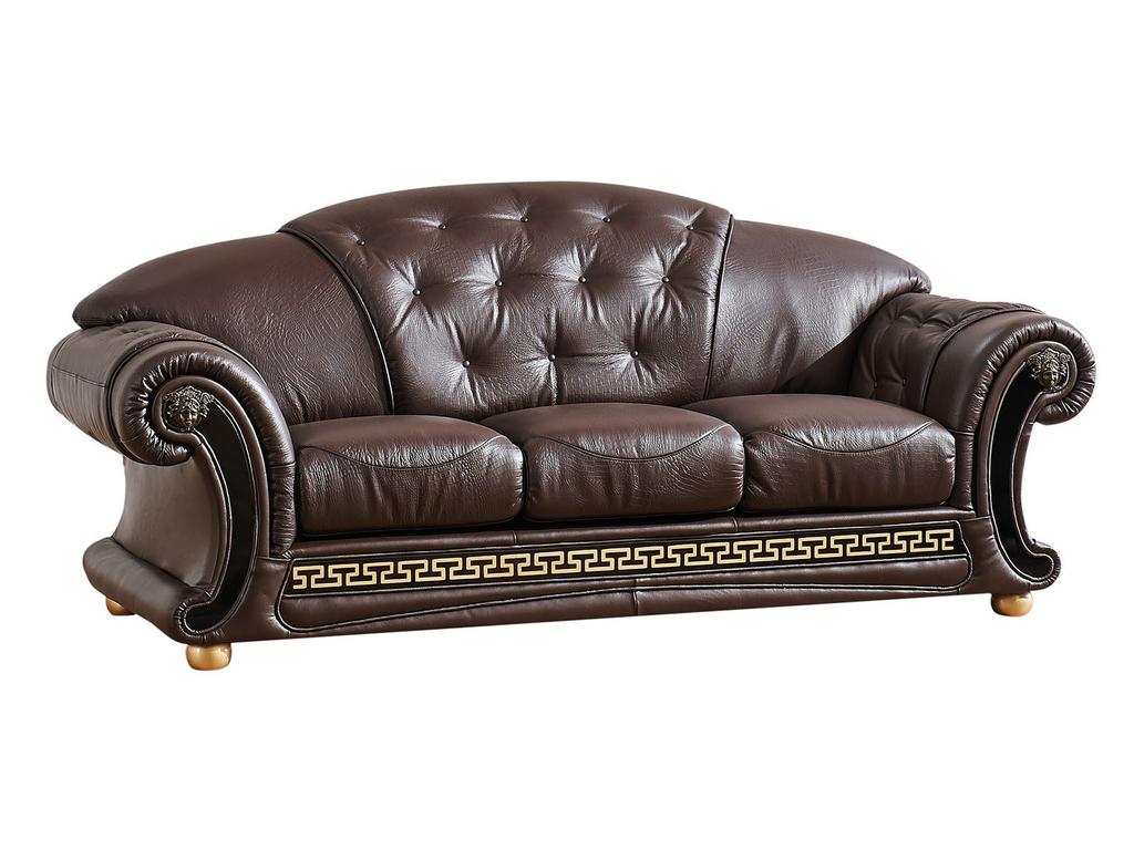 диван 3-х местный ESF Versace 3-местный (коричневый)