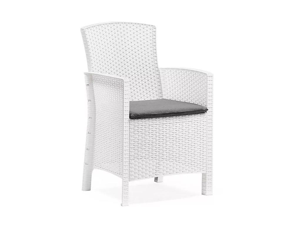 кресло садовое Rattan Lido  (белый)