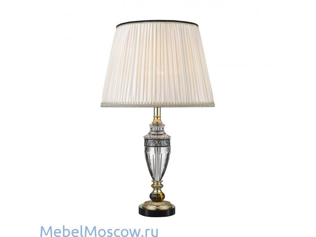 лампа настольная Wertmark Tulio  (золото, хрусталь)