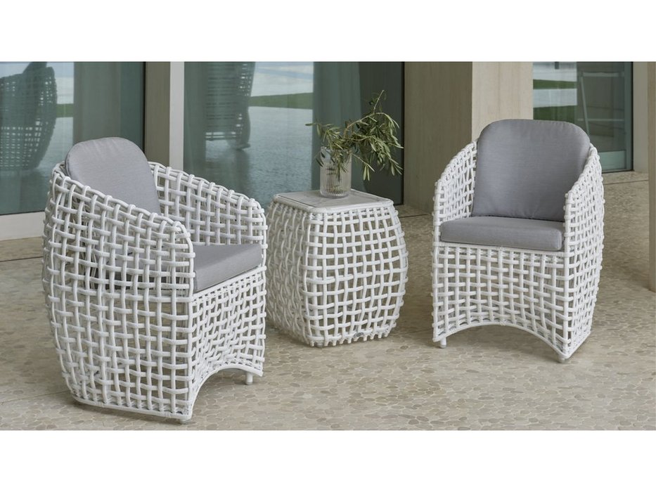кресло садовое Skylinedesign Dynasty с подушкой (Цвет)