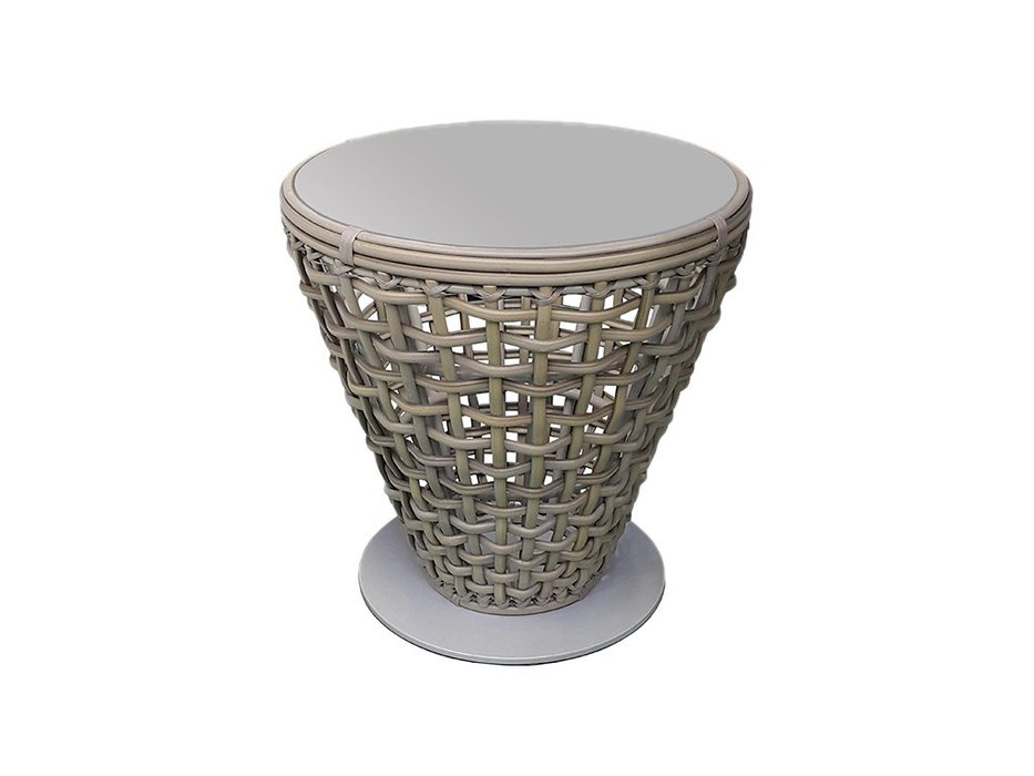 стол кофейный Skylinedesign Dynasty со стеклом (Цвет)