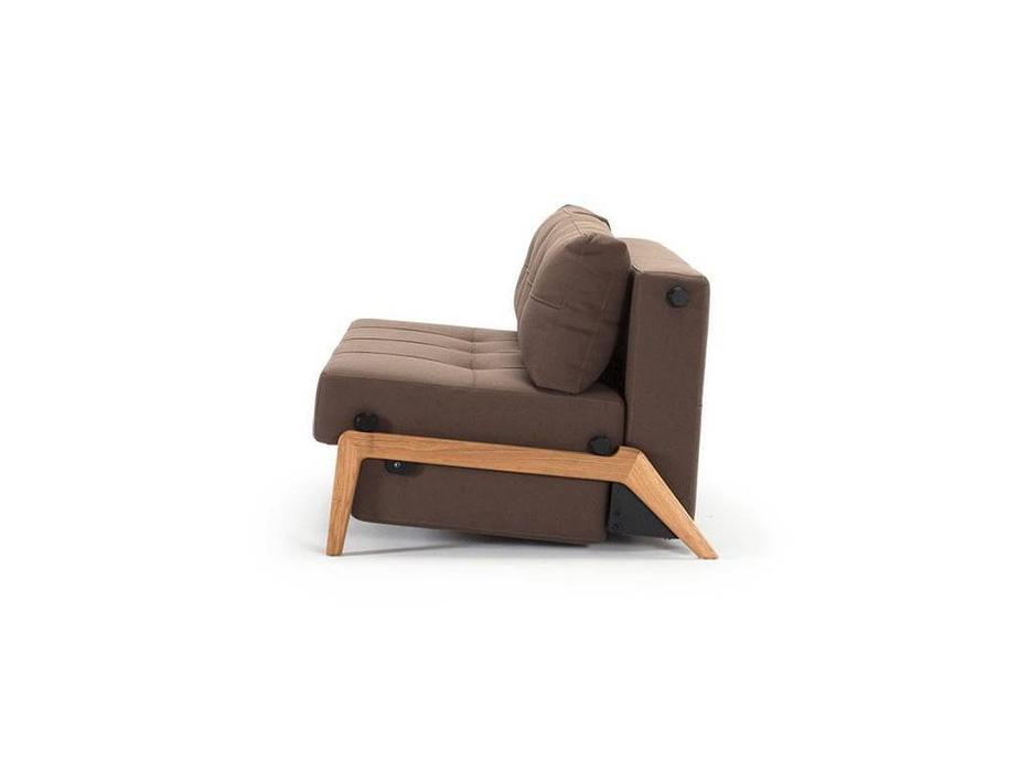 диван-кровать Innovation Cubed 140 см раскладной тк.XXX (коричневый)