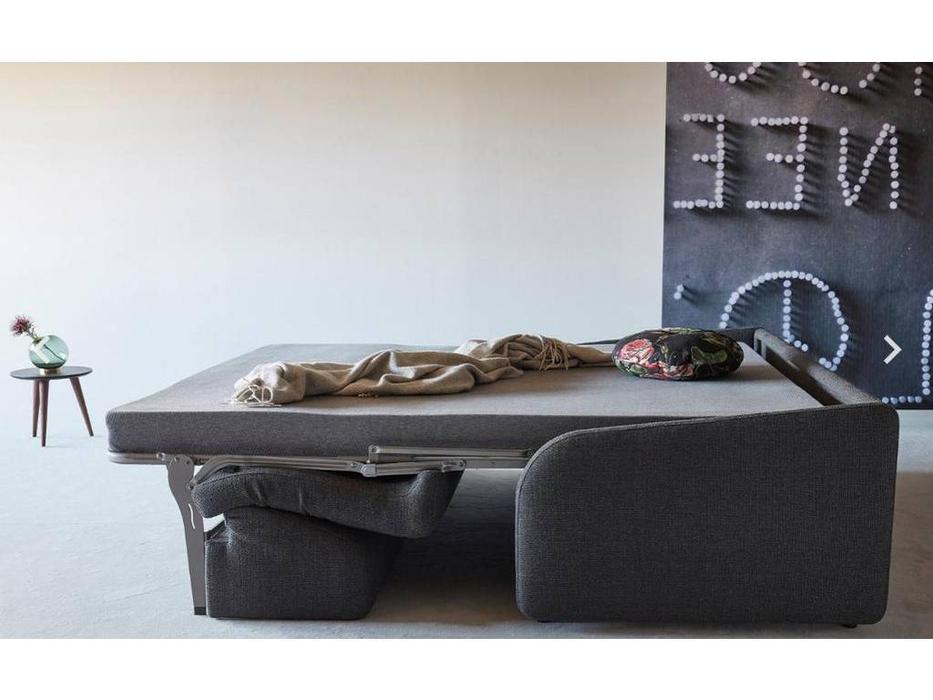 диван-кровать Innovation Eivor 160 с подлокотниками раскладной тк.565 (серый)