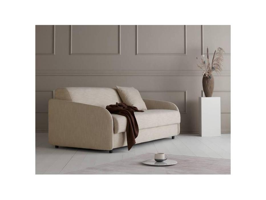 диван-кровать Innovation Eivor 160 с подлокотниками раскладной тк.565 (бежевый)