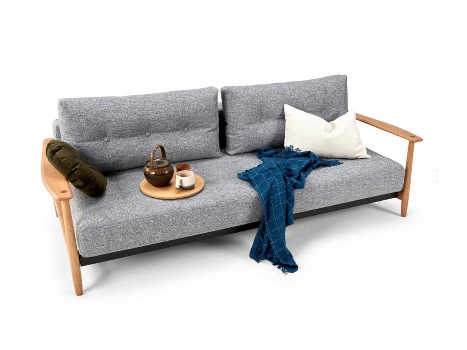диван-кровать Innovation Eluma раскладной тк. 565 (серый)