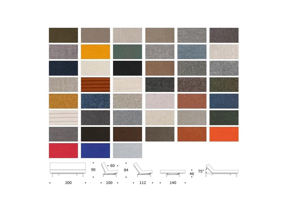 диван-кровать Innovation Colpus 3-х местный (Цвет)