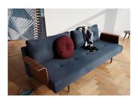диван Innovation Recast Plus с подлокотниками, тк.515 (синий)