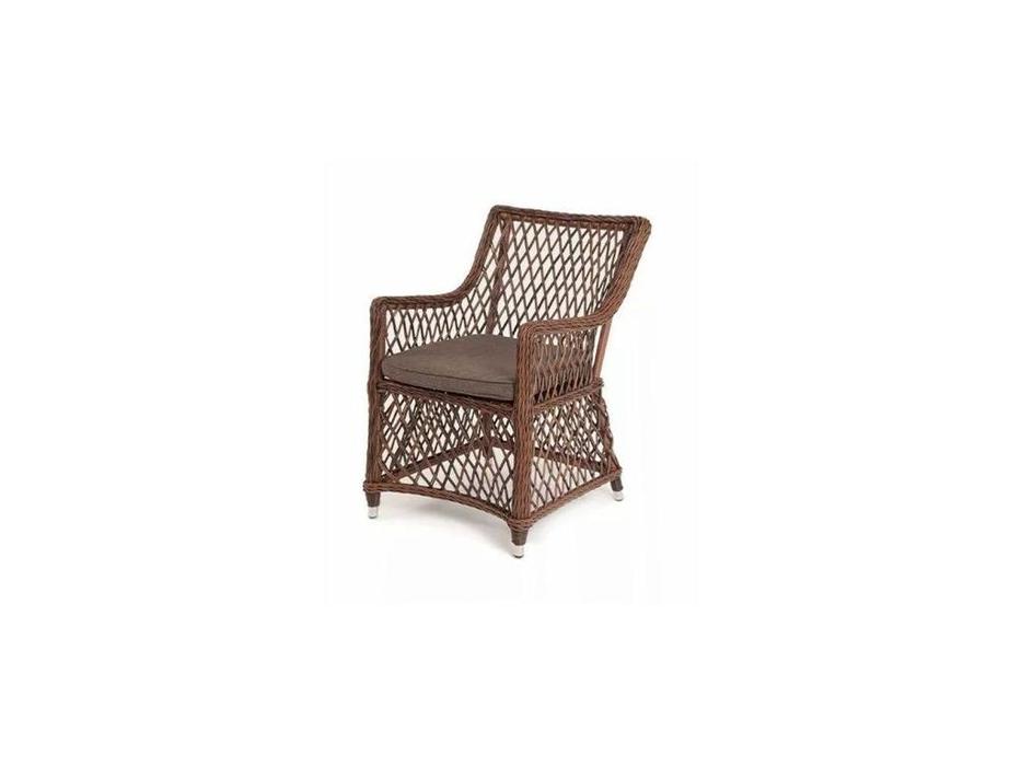 кресло садовое 4SIS Латте с подушкой (коричневый)
