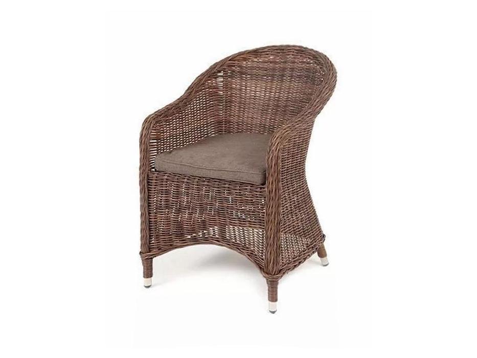 кресло садовое 4SIS Равенна с подушкой (коричневый)