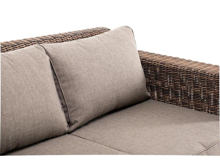 диван садовый 4SIS Боно с подушками (коричневый)