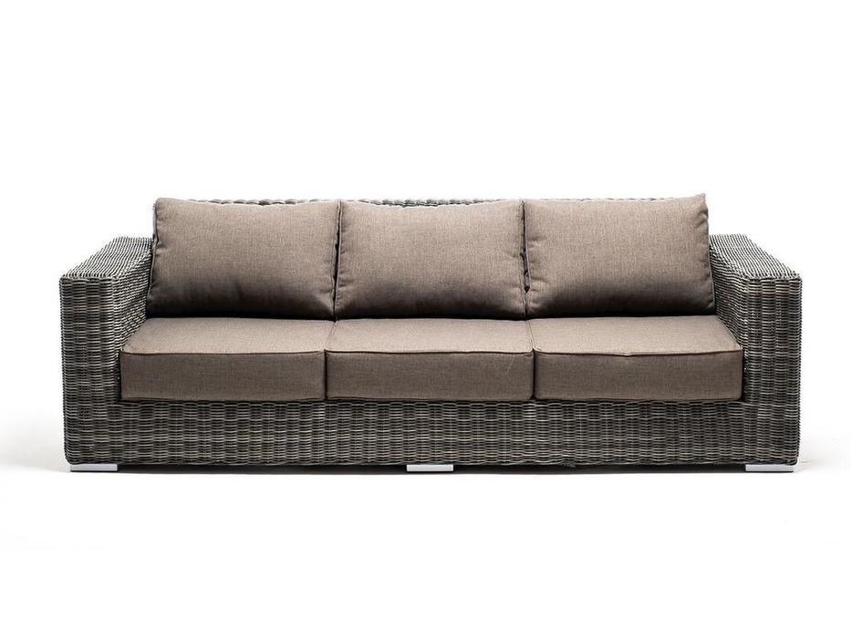 диван садовый 4SIS Боно с подушками (графит)