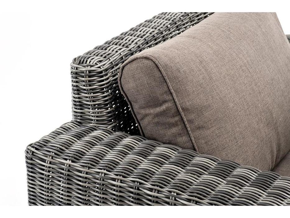 кресло садовое 4SIS Боно с подушками (графит)
