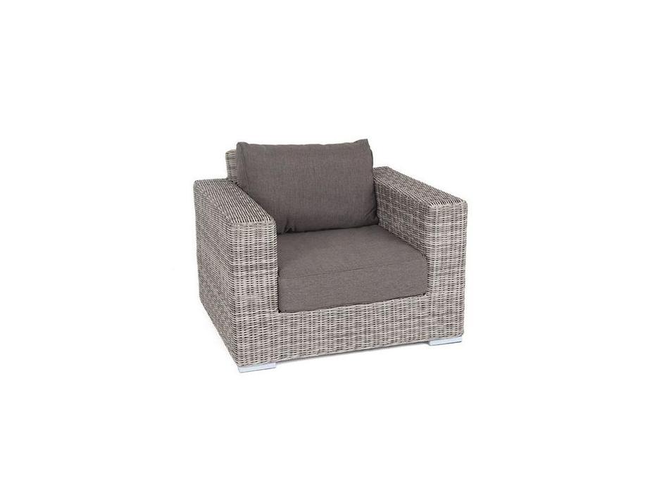 кресло садовое 4SIS Боно с подушками (серый)