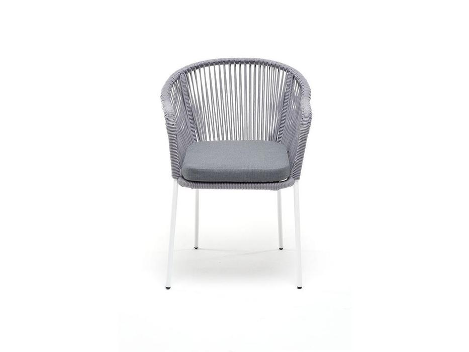 стул садовый 4SIS Лион с подушкой (серый)