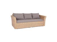 диван садовый 4SIS Капучино с подушками (соломенный)