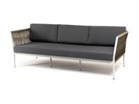 диван садовый 4SIS Касабланка с подушками (серый)