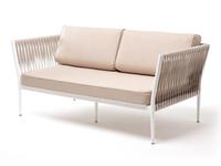 диван садовый 4SIS Касабланка с подушками (серо- коричневый)