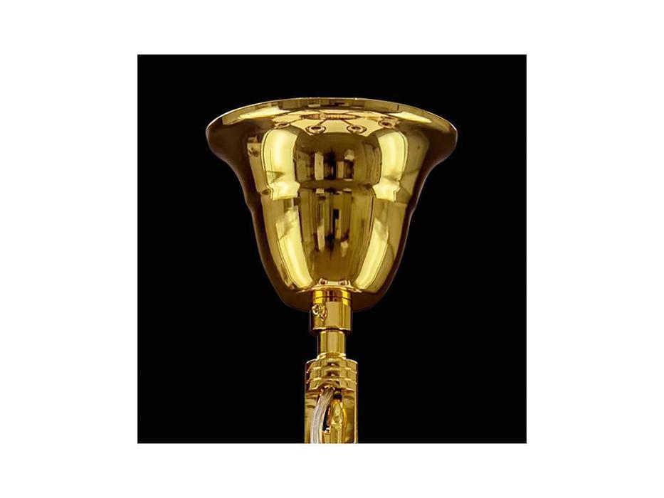 люстра подвесная Osgona Stregaro 8х60W E14 (золото)
