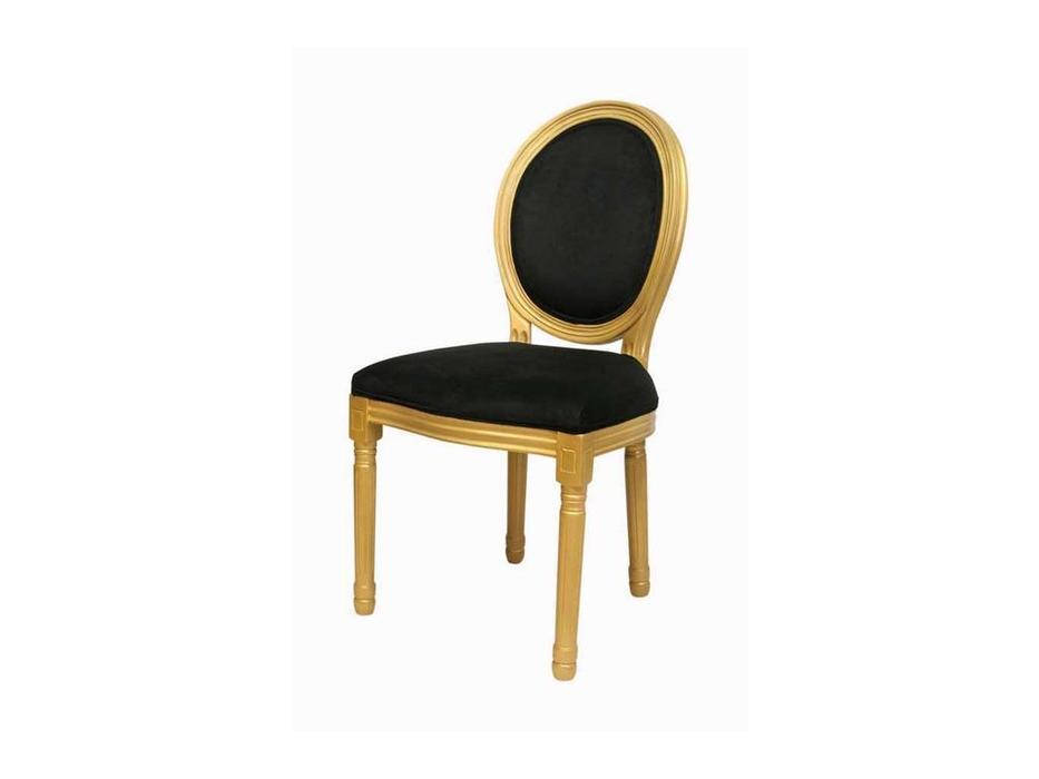 стул Interior Volker  (черный, золото)