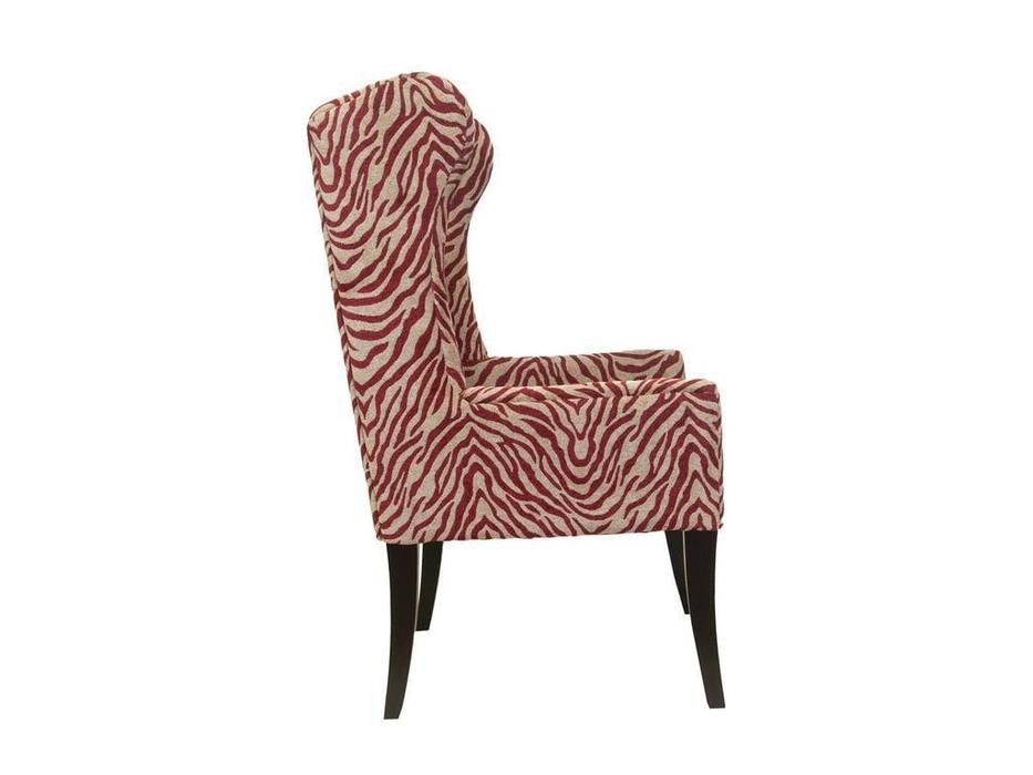 кресло Interior Zebra  (беж, красный)