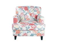 кресло Interior Somac  (белый, розовый, голубой)