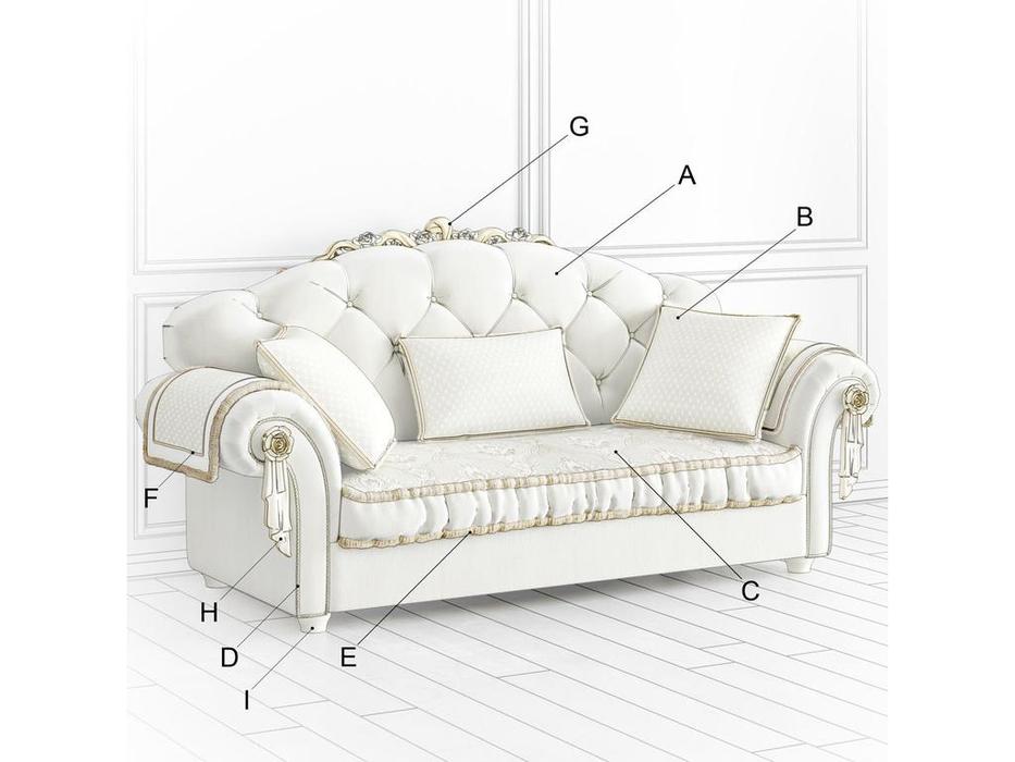 диван-кровать LAtelier Du Meuble Latelier раскладной (жемчужный)