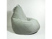 кресло-мешок Шокмешок Aquarell Aquarell grey (светло-серый)