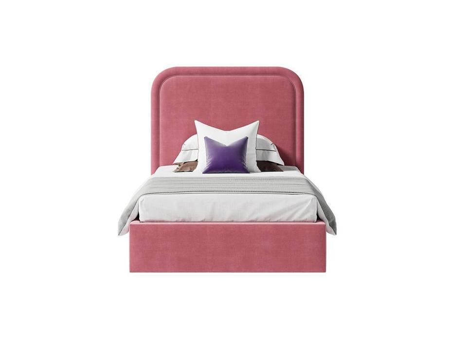 кровать односпальная Artsit Лукас с подъемным механизмом 90х200 (розовый)