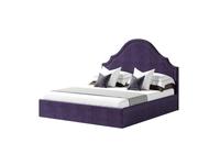 кровать двуспальная Artsit Дастин мягкая 180х200 (фиолетовый)