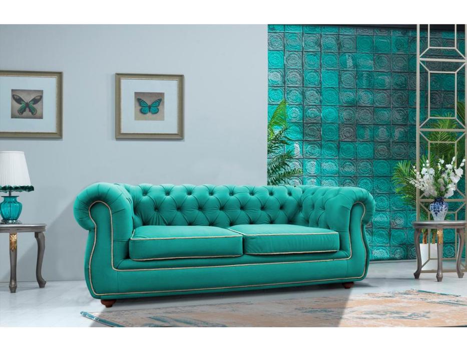 диван-кровать SofTime Честер  (зеленый)