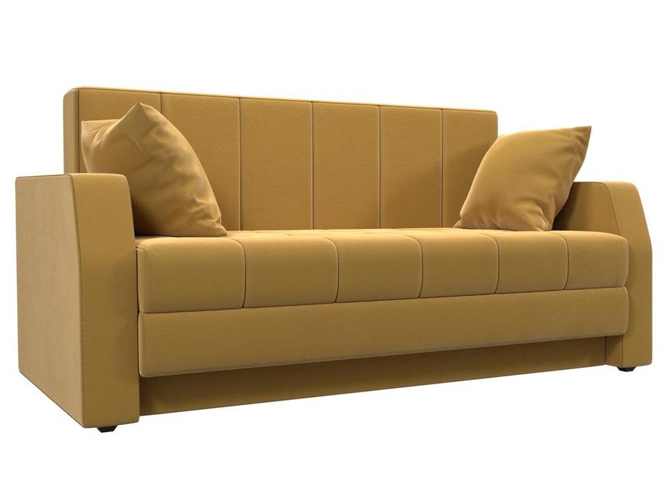 диван-кровать Лига Диванов Малютка 3-х местный (желтый)