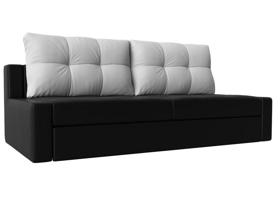 диван-кровать Лига Диванов Мартин 2-х местный (черный/белый)