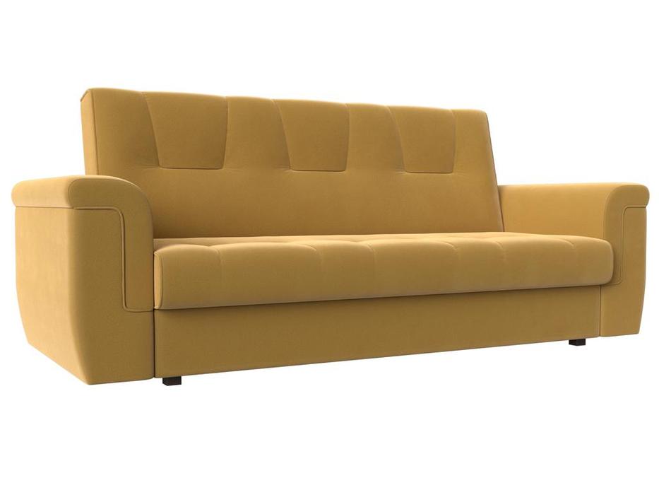 диван-кровать Лига Диванов Эллиот 3-х местный (желтый)