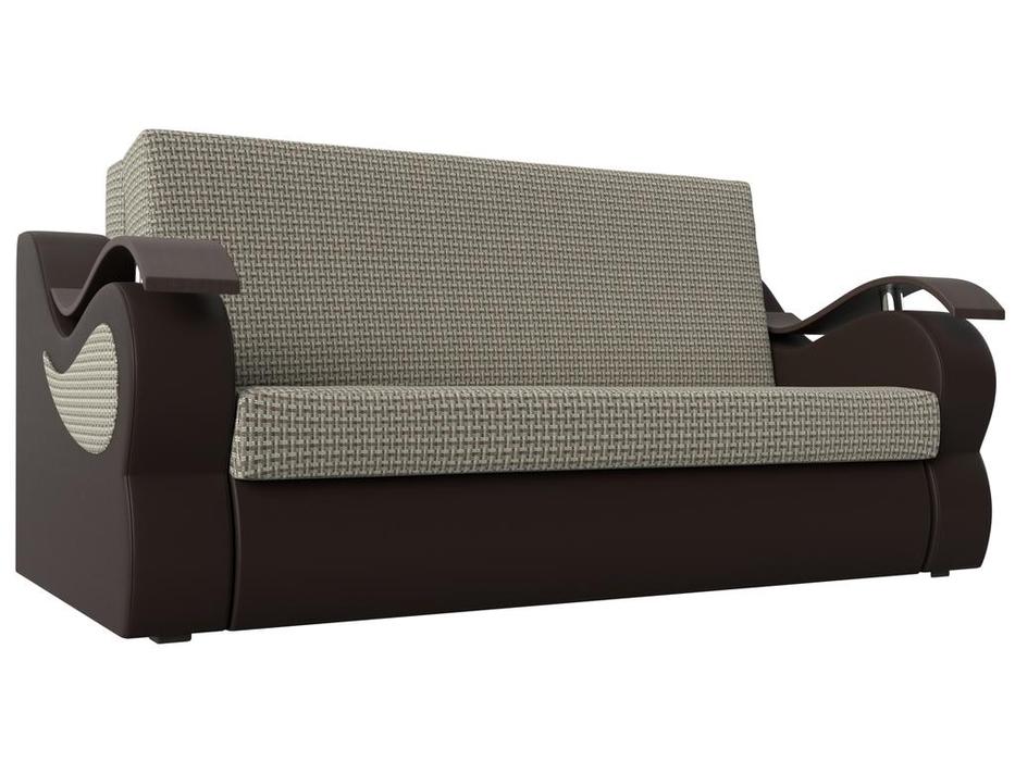 диван-кровать Лига Диванов Меркурий 100 2-х местный (бежевый/коричневый)