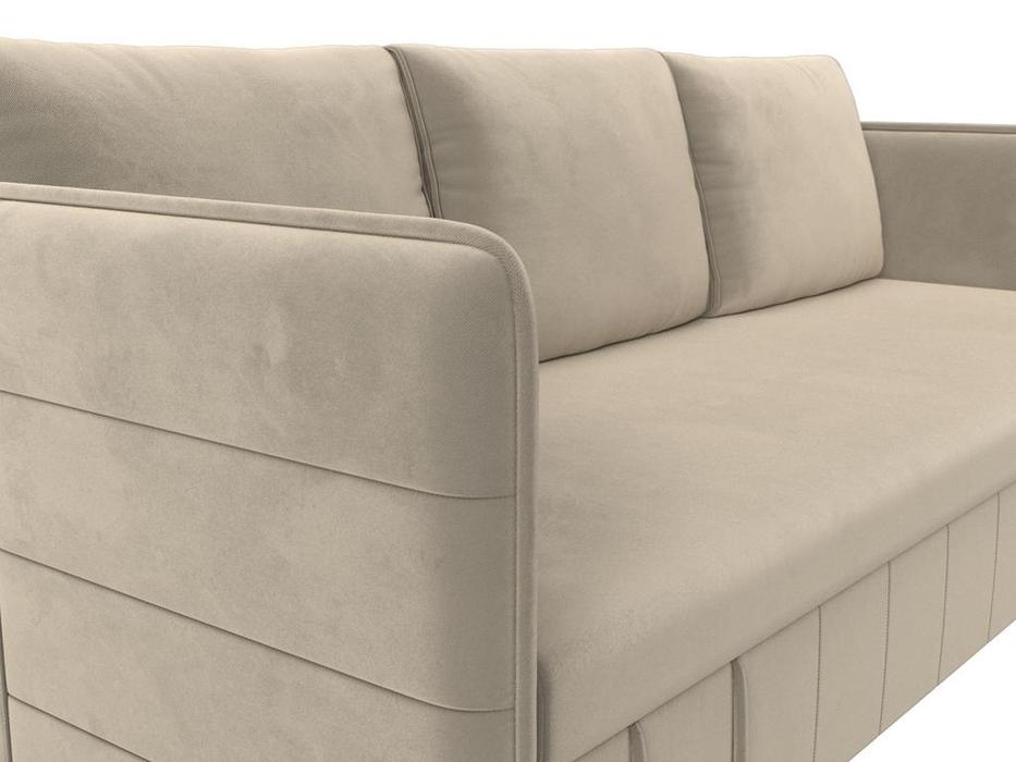 диван-кровать Лига Диванов Слим 3-х местный (серый)