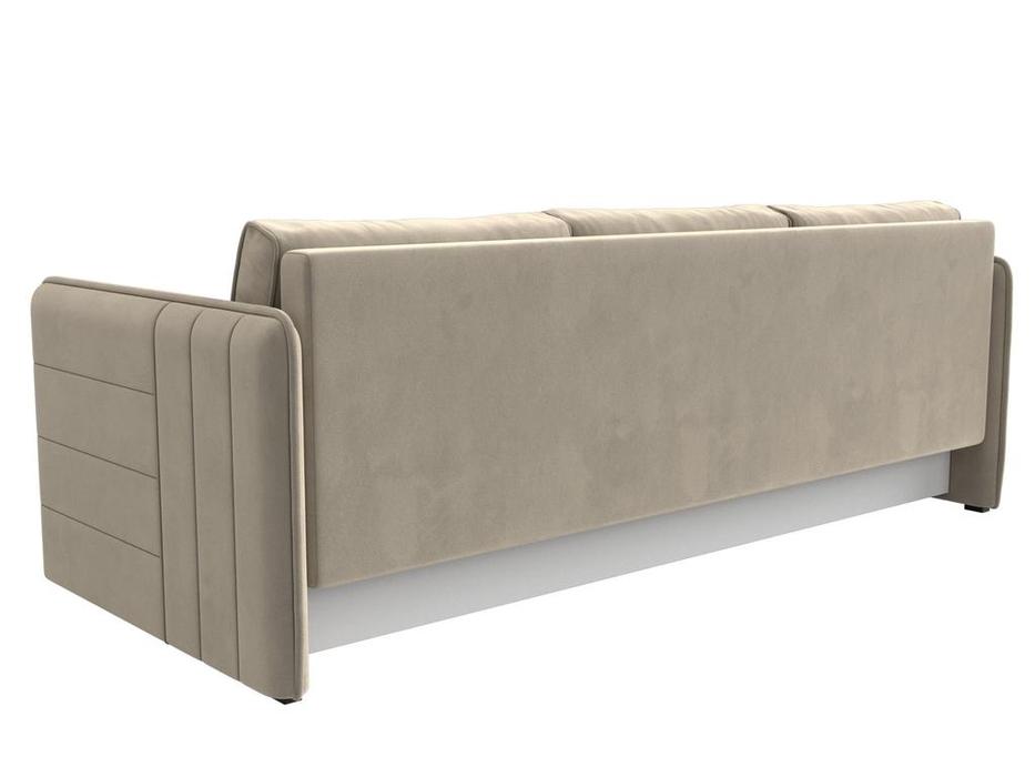 диван-кровать Лига Диванов Слим 3-х местный (серый)