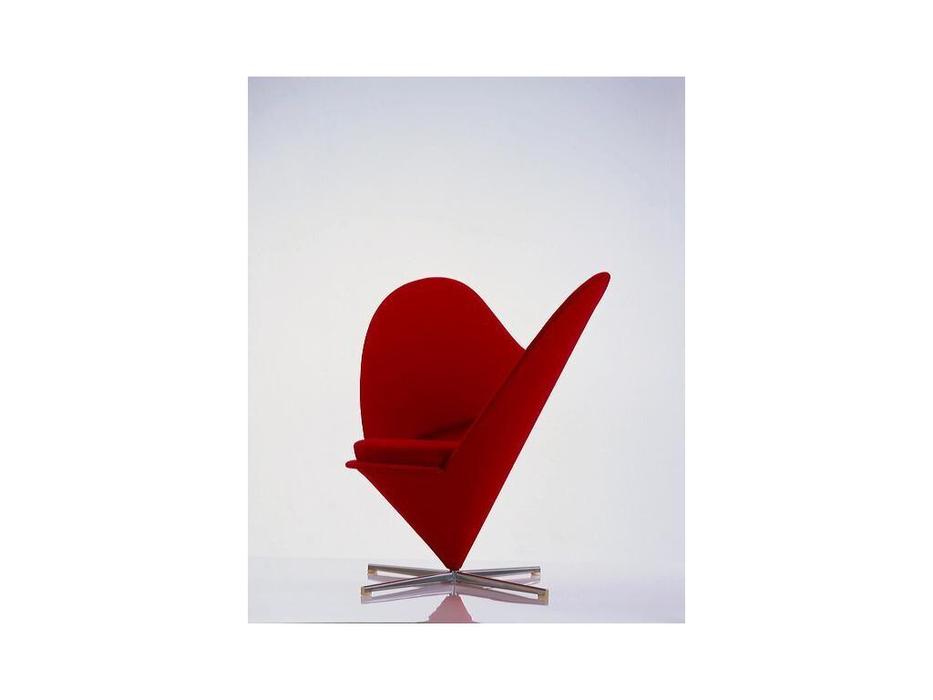 кресло вращающееся STG Heart Cone вращающееся (красный)