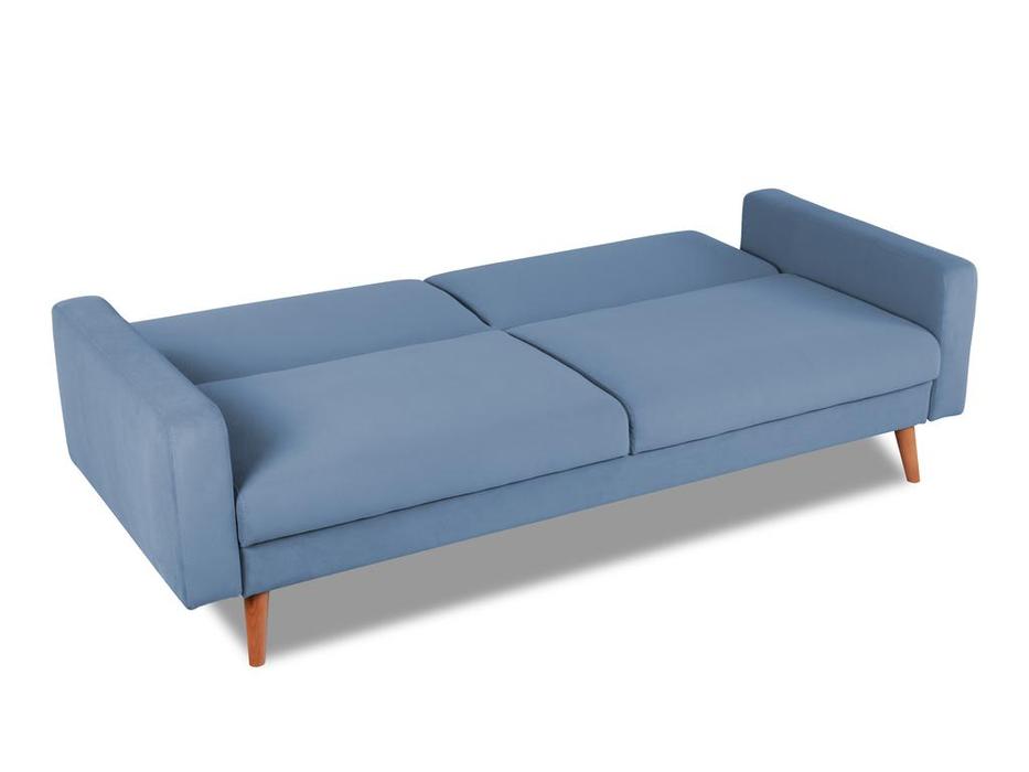 мягкая мебель в интерьере современный стиль Finsoffa Verden  (серо-голубой)
