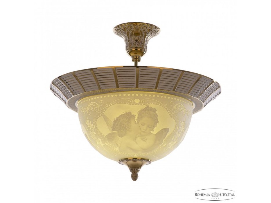 люстра хрустальная Bohemia Ivele Crystal 7091P/44/LS GW Angel (Цвет)