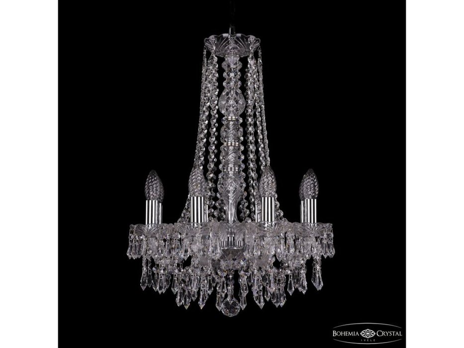 люстра хрустальная Bohemia Ivele Crystal 1403/8/141/h-59 Ni (Цвет)