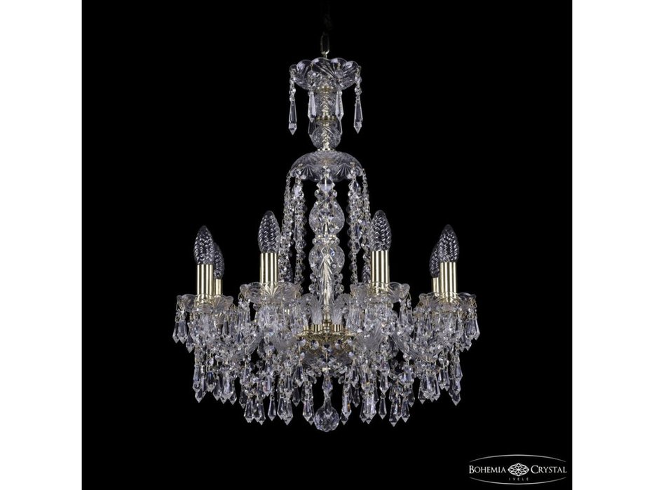 люстра хрустальная Bohemia Ivele Crystal 1403/8/160/XL-60 G (Цвет)