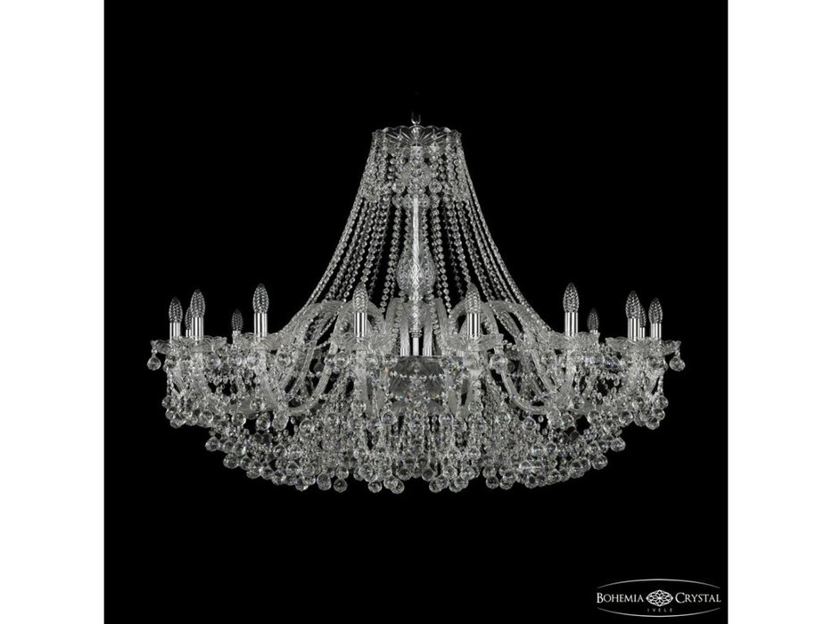 люстра хрустальная Bohemia Ivele Crystal 1409/16/460 Ni (Цвет)