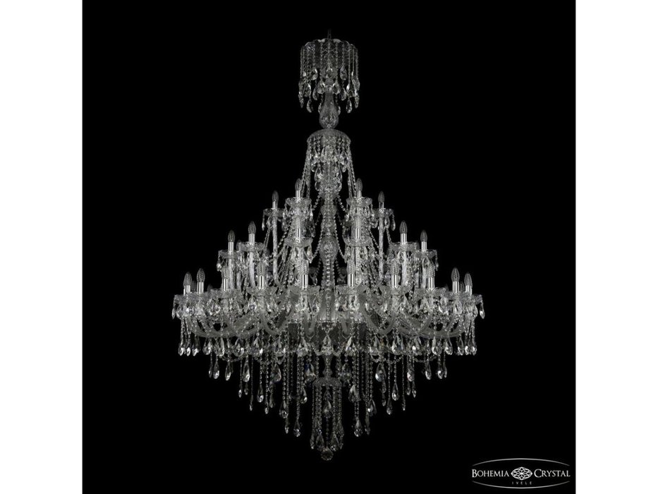 люстра хрустальная Bohemia Ivele Crystal 1415/24+12+6/530/XL-210 Ni (Цвет)