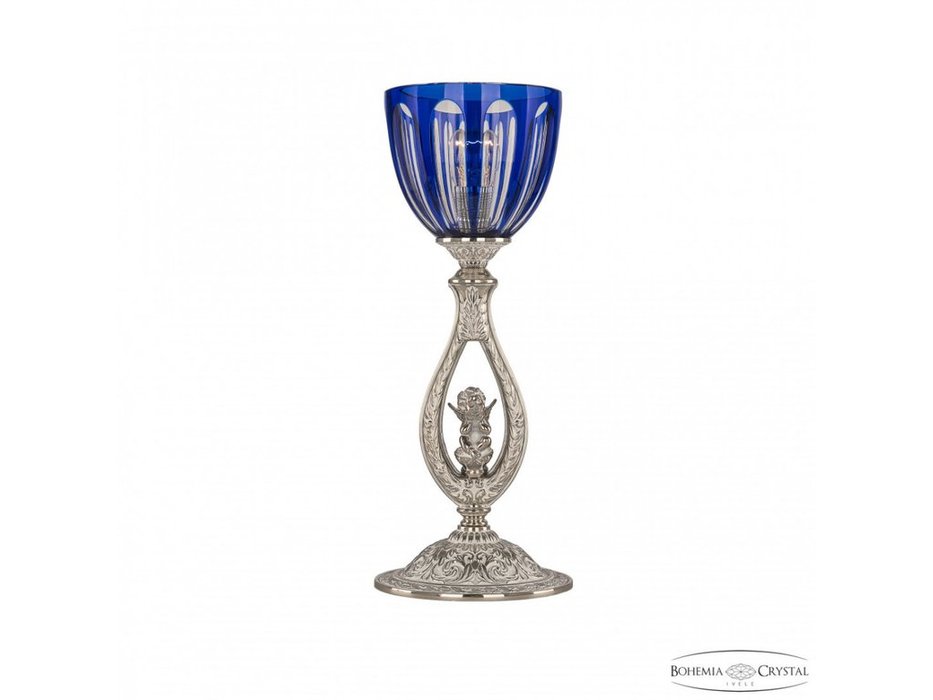 лампа настольная Bohemia Ivele Crystal 71400L/15 NW P1 Clear-Blue/H-1H FA2S (Цвет)