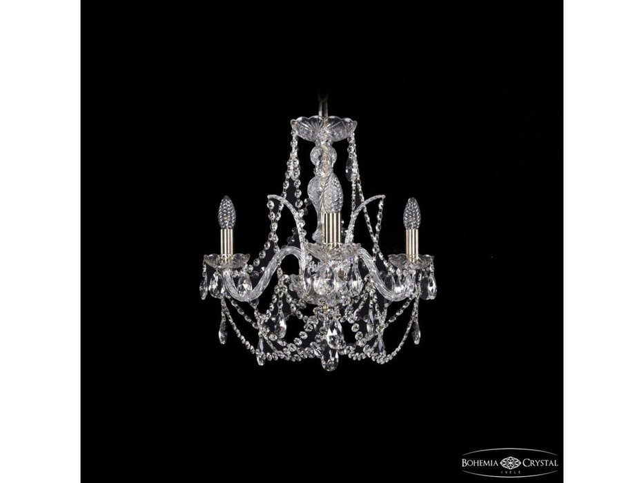 люстра хрустальная Bohemia Ivele Crystal 1411/3/160 Pa (Цвет)